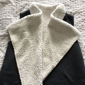 Cozy reversible vest from Target